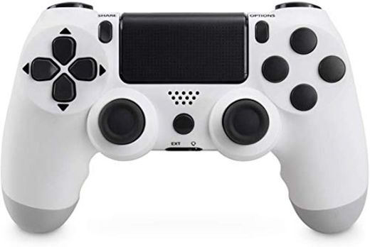 Mando Inalámbrico para PS4, Mando Inalámbrico Gamepad Doble Vibración Seis Ejes Mando