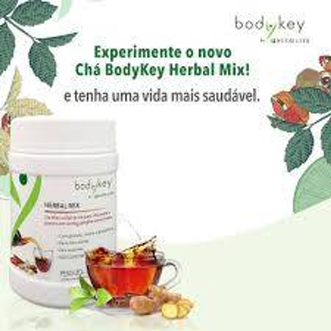 Moda CHÁ BODYKEY HERBAL MIX

