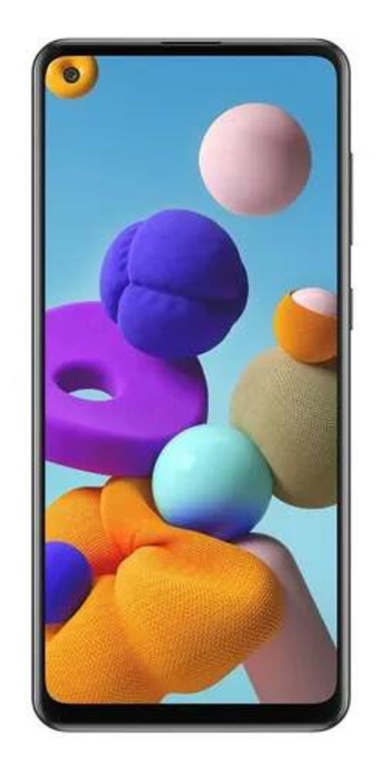 Moda Samsung Galaxy A21s Dual SIM 64 GB preto 4 GB RAM