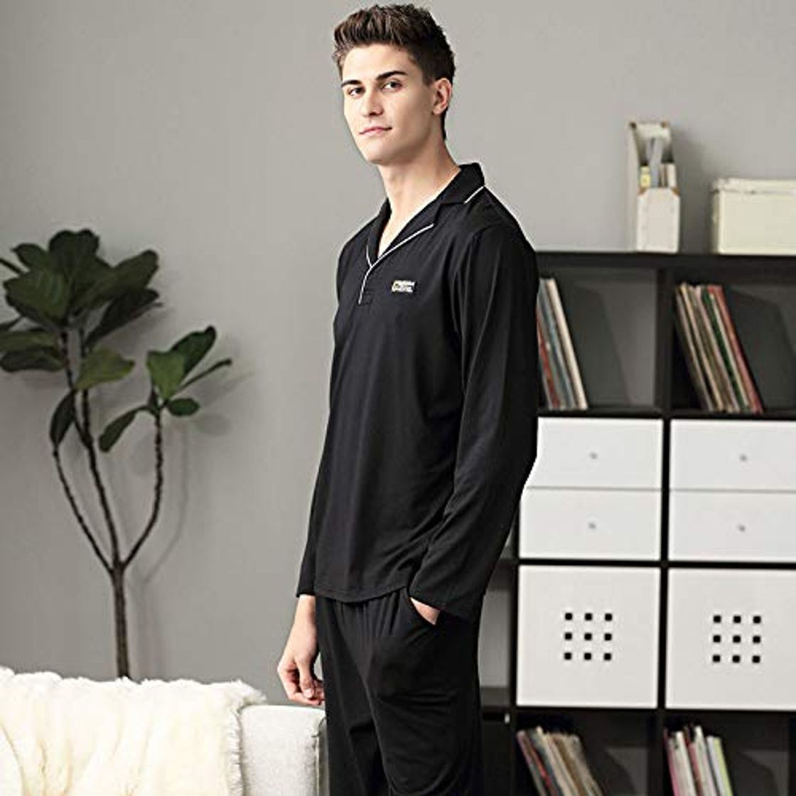 Social Pijama Hombre Mangas Largas Set