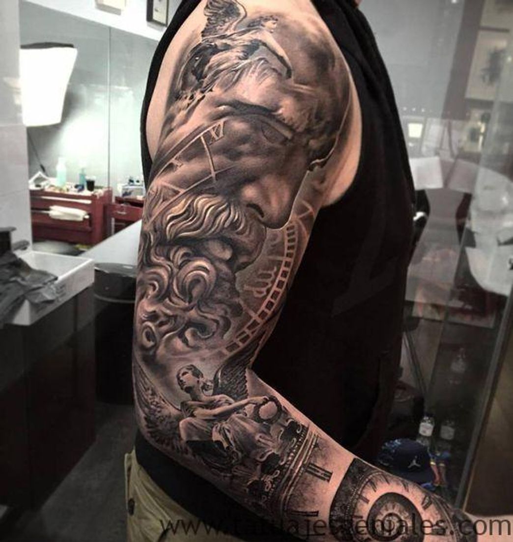 Moda Tatuaje de brazo enteró