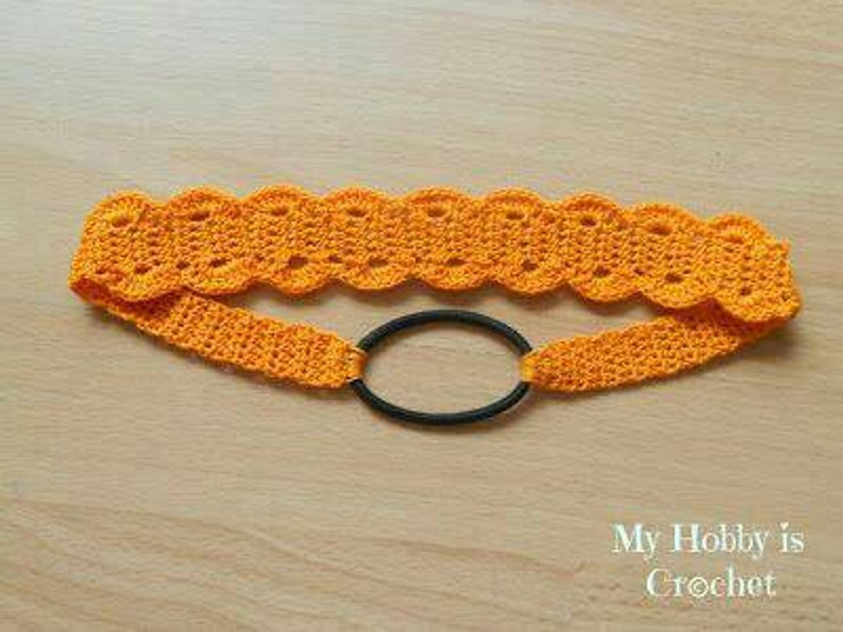 Moda Crochet headband 