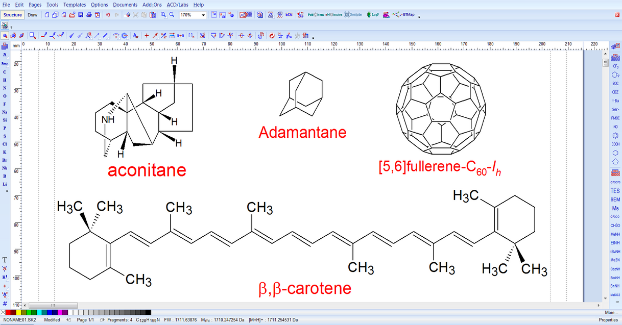 Moda ACD/ChemSketch