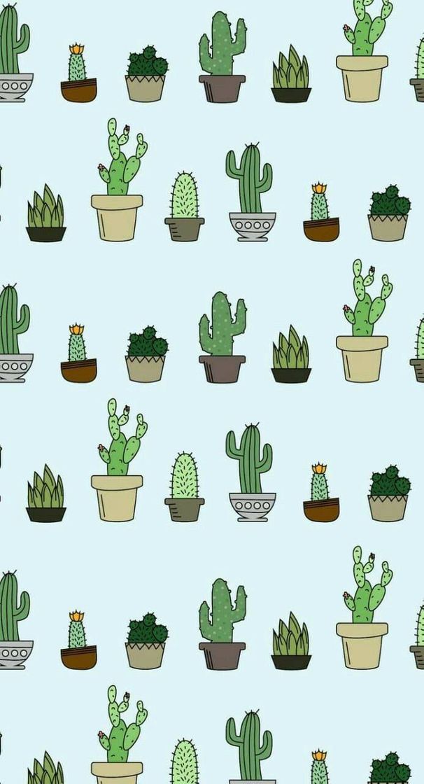 Fashion Cactos Wallpaper 🌵