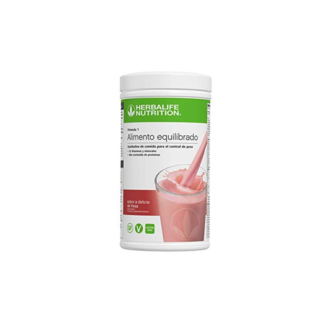 Product Batido Fórmula 1 550g - (Delicia de fresa)