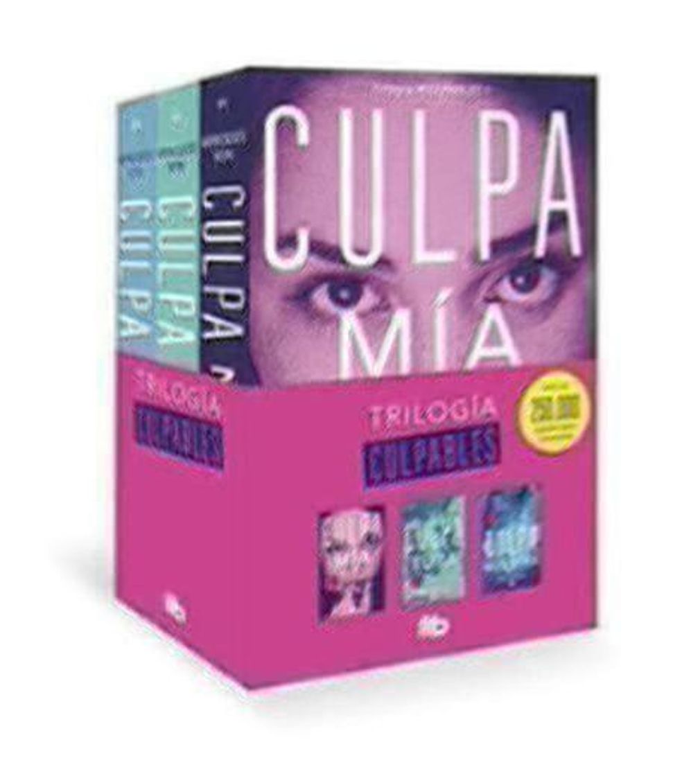Book Trilogía Culpables (pack con: Culpa mía