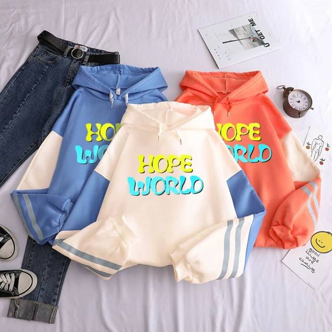 Fashion Moletom jhope hope world