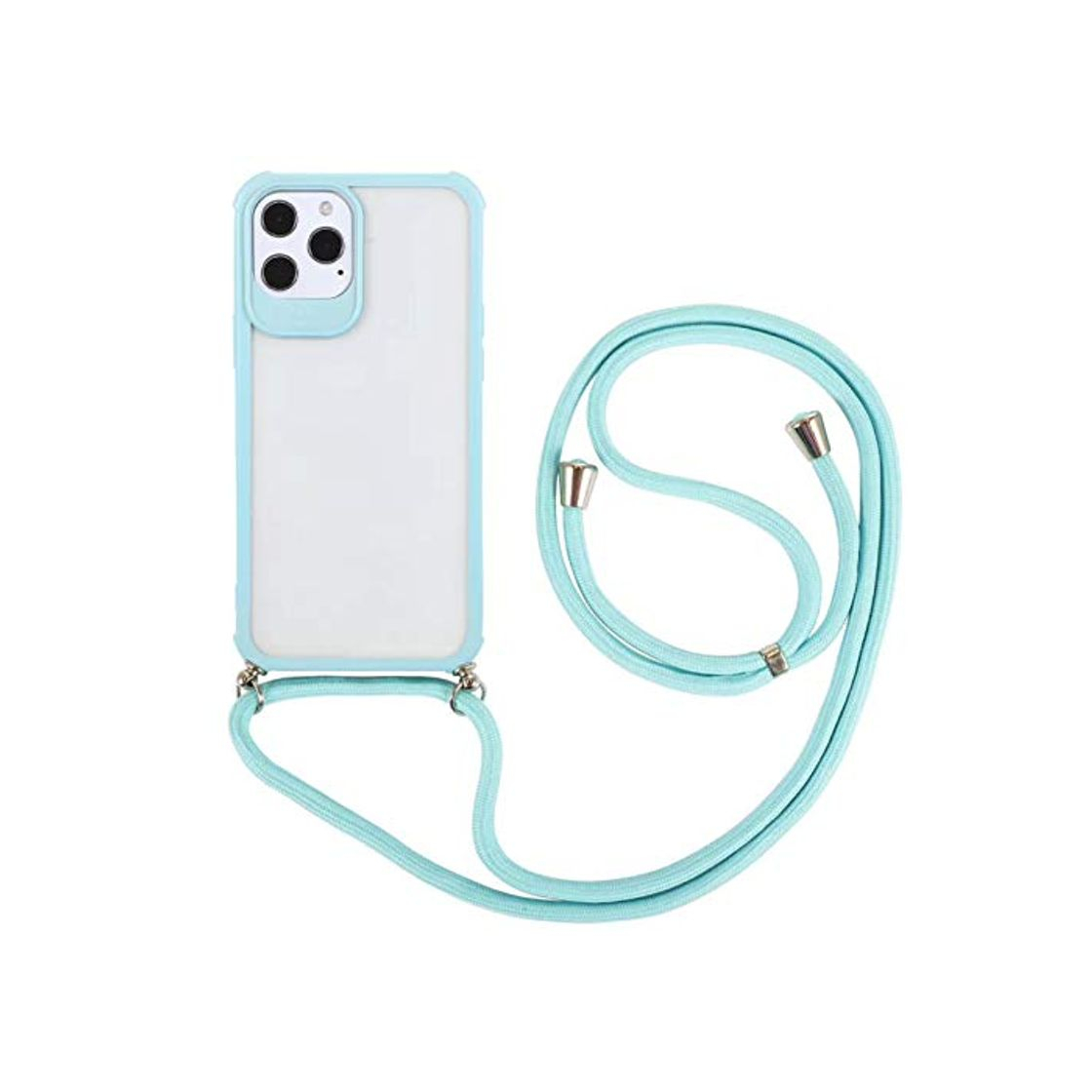 Moda Oihxse Funda con Cuerda Compatible con iPhone 11 Pro Carcasa Transparent Silicona