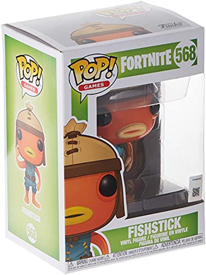 Game Funko- Pop Games: Fortnite-Fishstick Figure, Multicolor, Talla Única