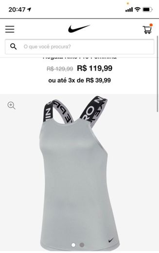 Regata Nike Pro Feminina