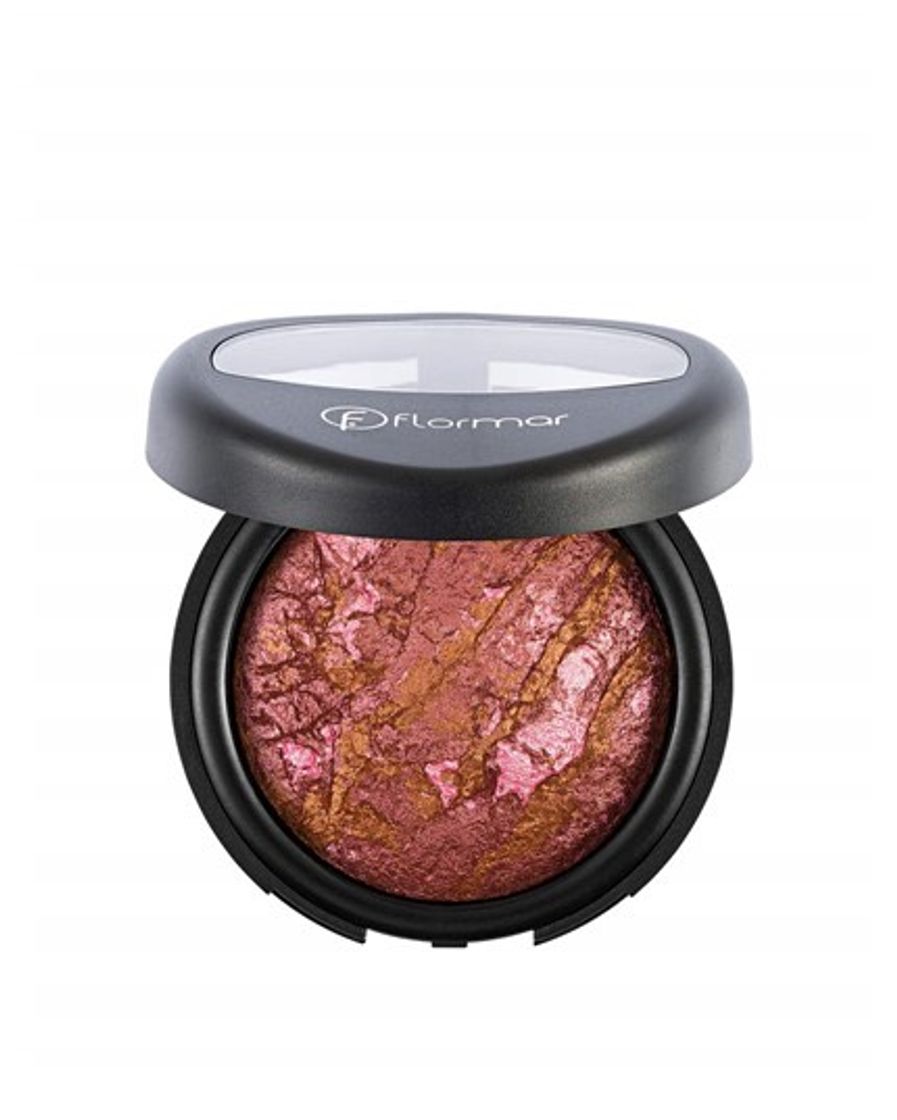 Fashion PINK BRONZE-SHIMMER BAKED BLUSH-ON | Flormar