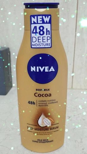 NIVEA Body Milk Cocoa, hidratante com Manteiga de Cacau e ...