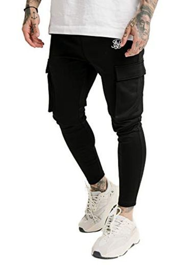 Sik Silk SS SS-15510 Poly Athlete Cargo Low Rise Jogger