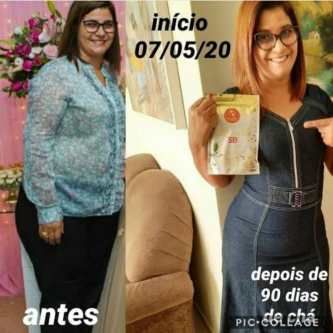 Moda Chá emagrecedor