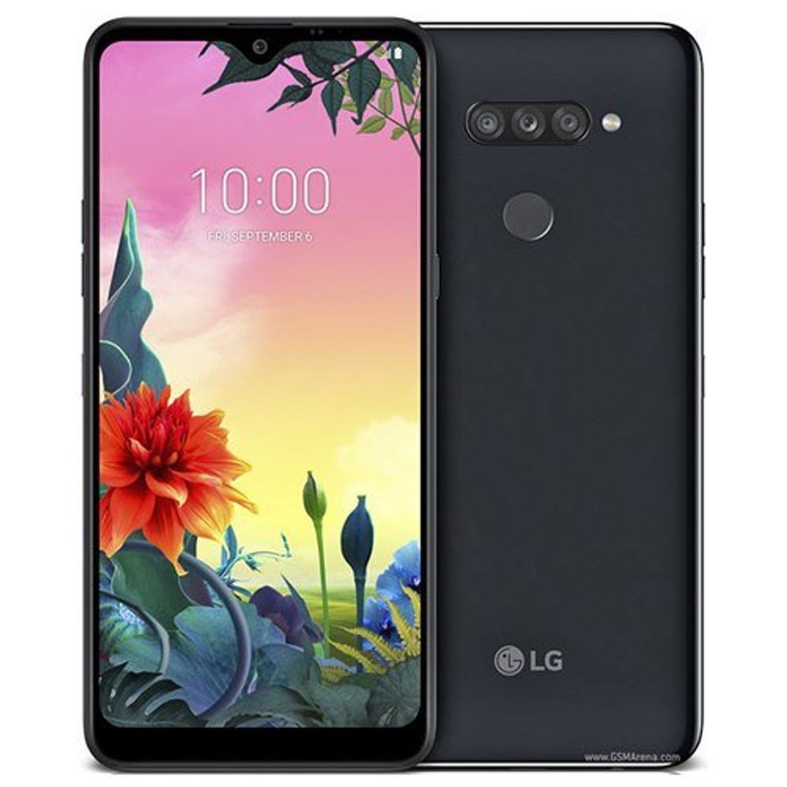Social LG K50S Smartphone Aurora Black Libre Sin Branding