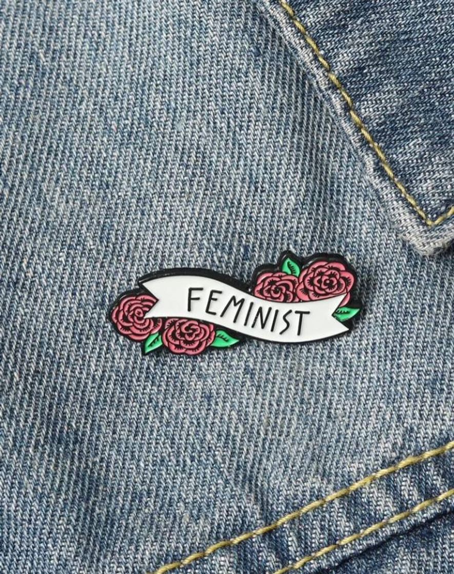 Moda Broche feminist 