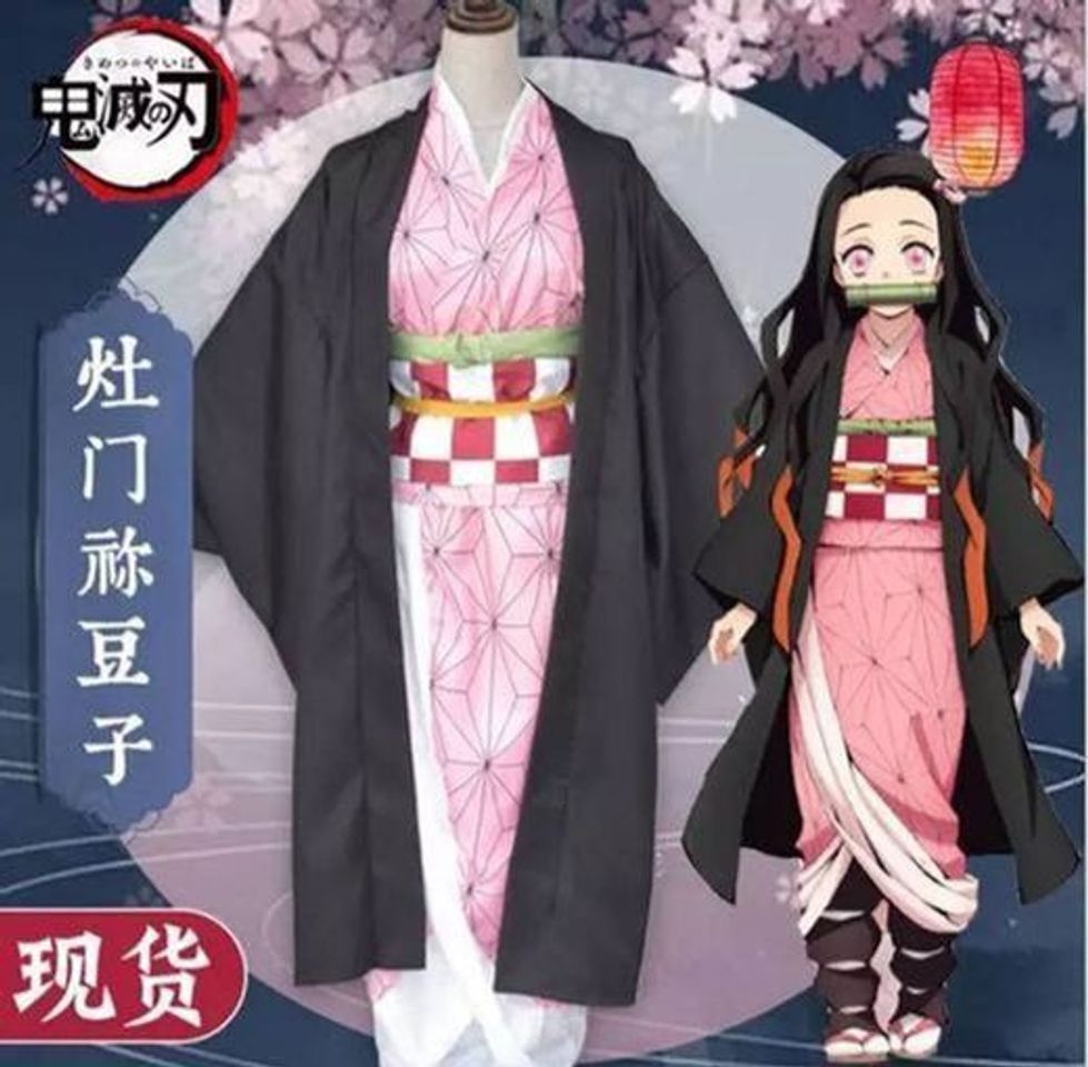 Moda Cosplay de Nezuko de Kimetsu no yaiba