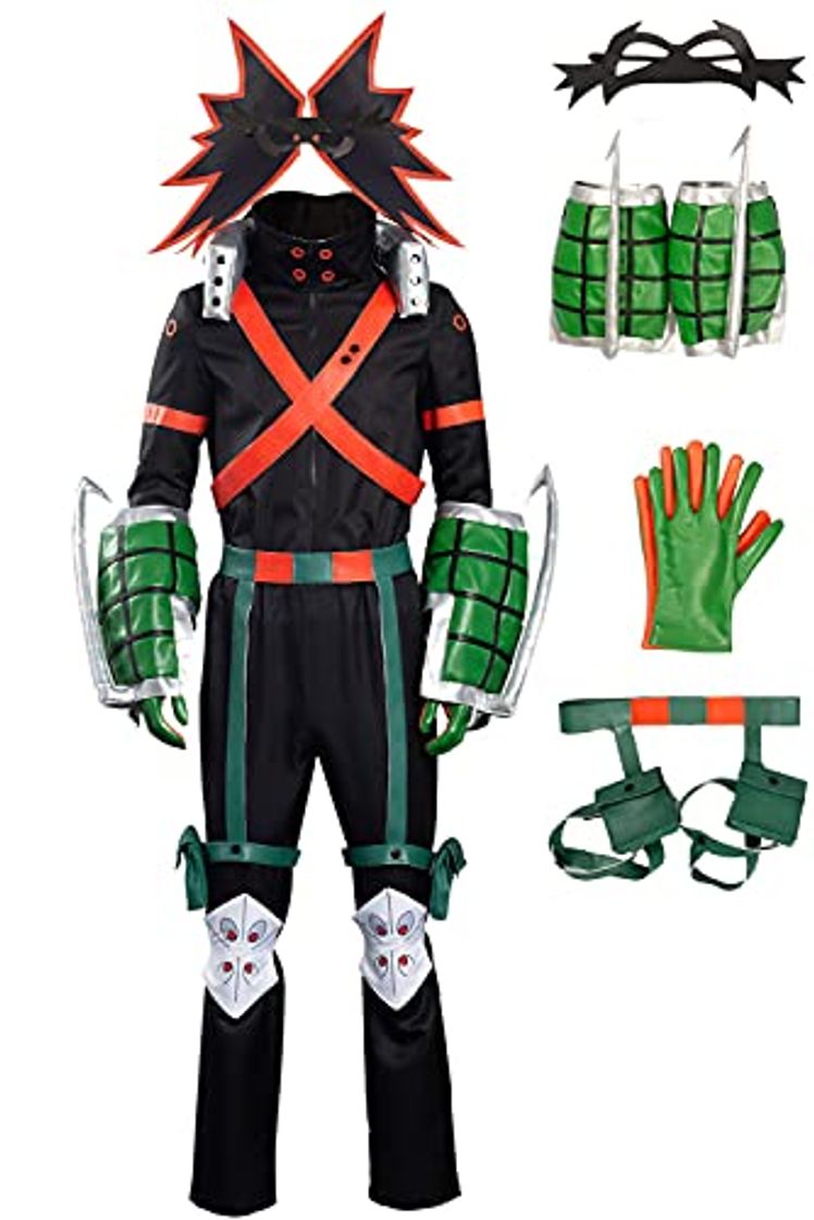 Products Ruleewe My Hero Academia Bakugou Katsuki Disfraz de cosplay para hombre