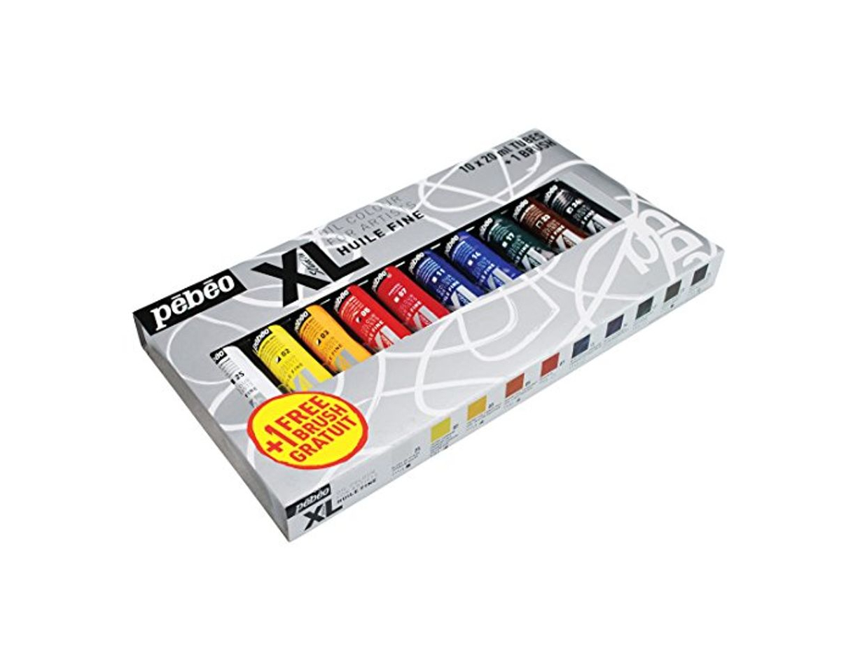 Producto Pebeo Studio XL - Kit de pinturas al óleo con pincel