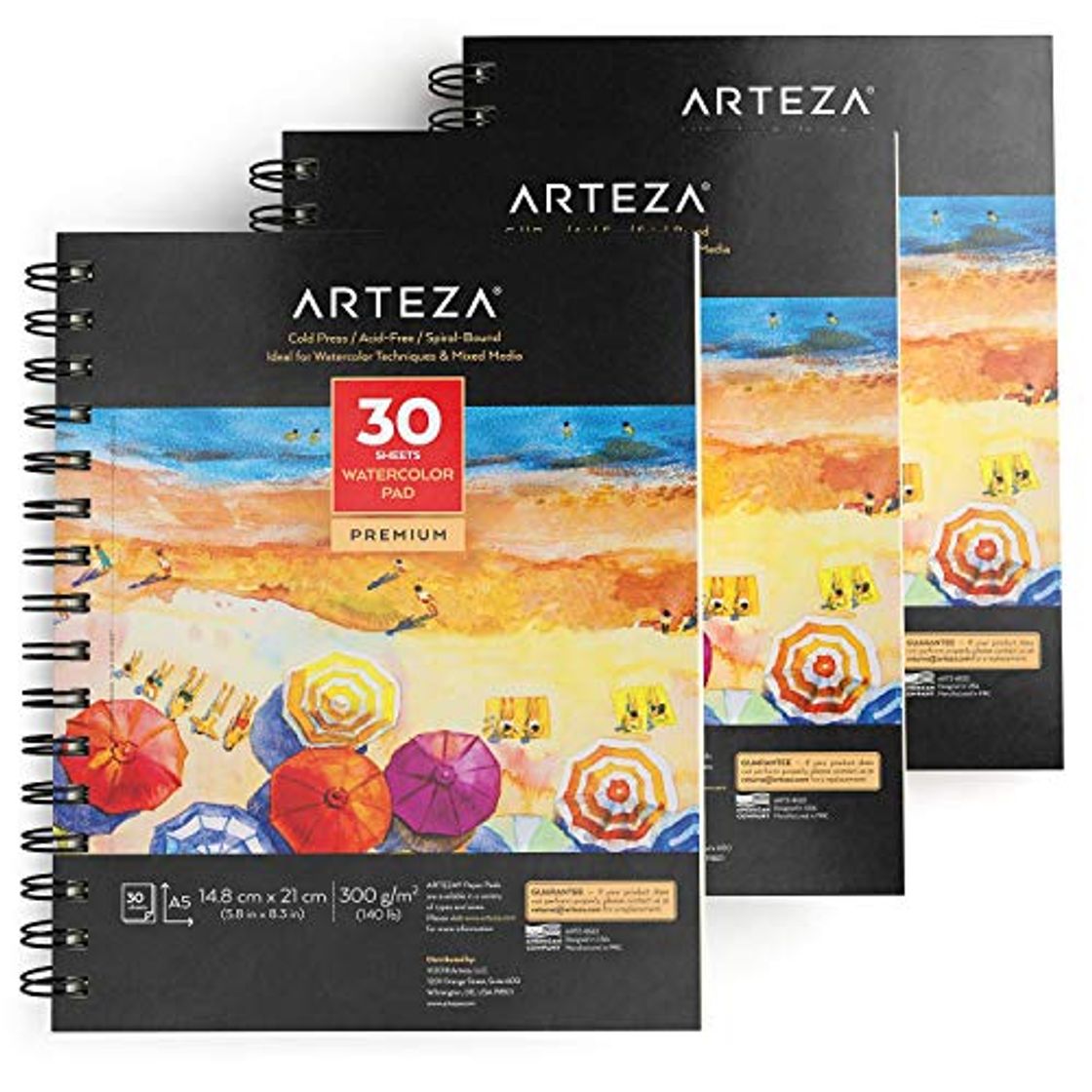 Products Arteza Bloc de dibujo para pintar acuarelas