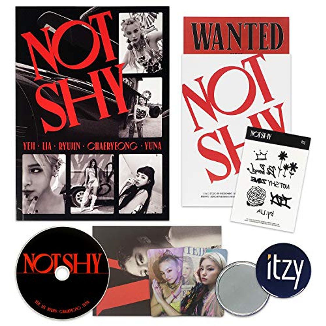 Producto ITZY Album - NOT SHY [ C ver. ] CD