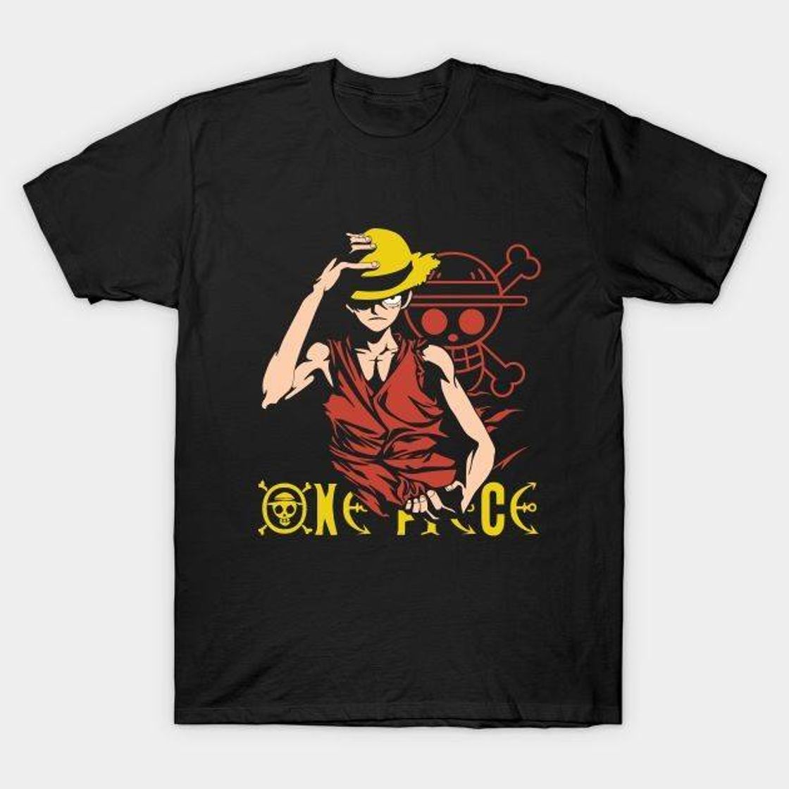 Moda Camiseta Luffy One piece