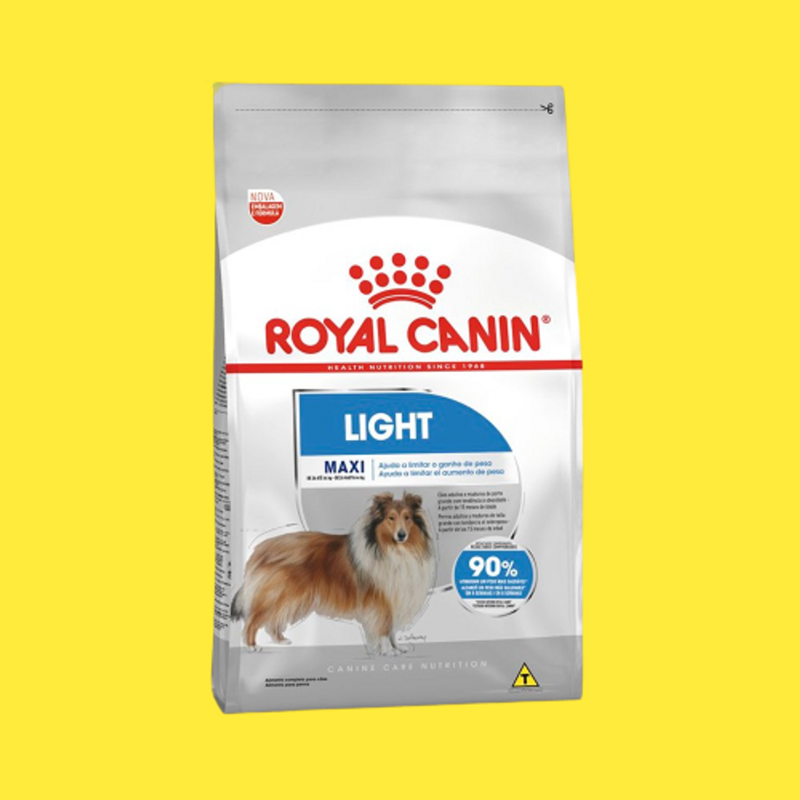 Moda Ração Royal Canin Maxi Light para Cães Adultos e Senior de Porte Grande com Tendência à Obesidade 15kg