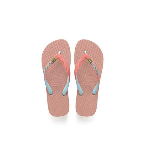 Havaianas Brasil Mix, Chanclas Unisex Adulto, Multicolor