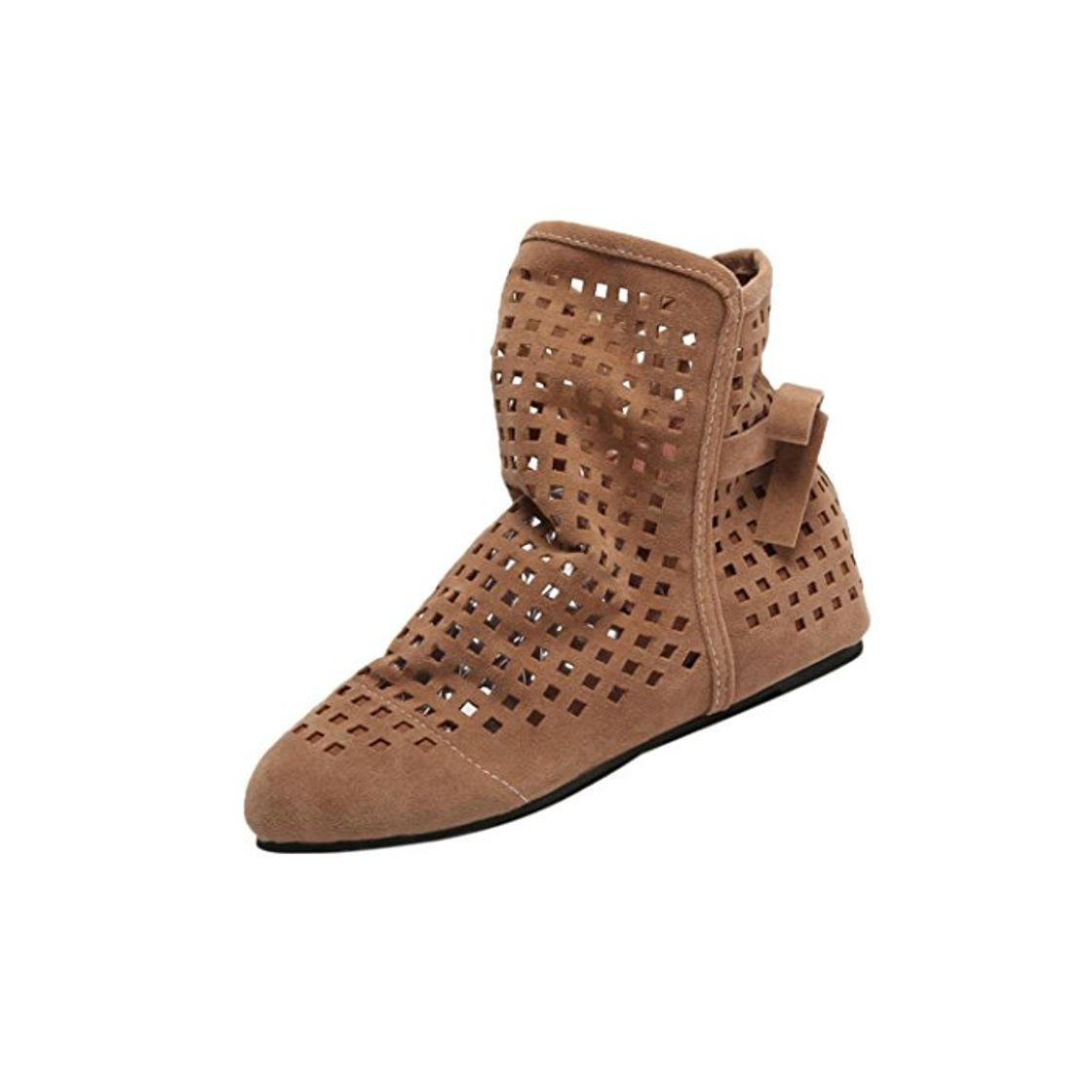 Fashion ZODOF Botas de Mujer Planas Ocultas Bajas cuñas Botines de Tobillo Zapatos Casuales Botines Lindos