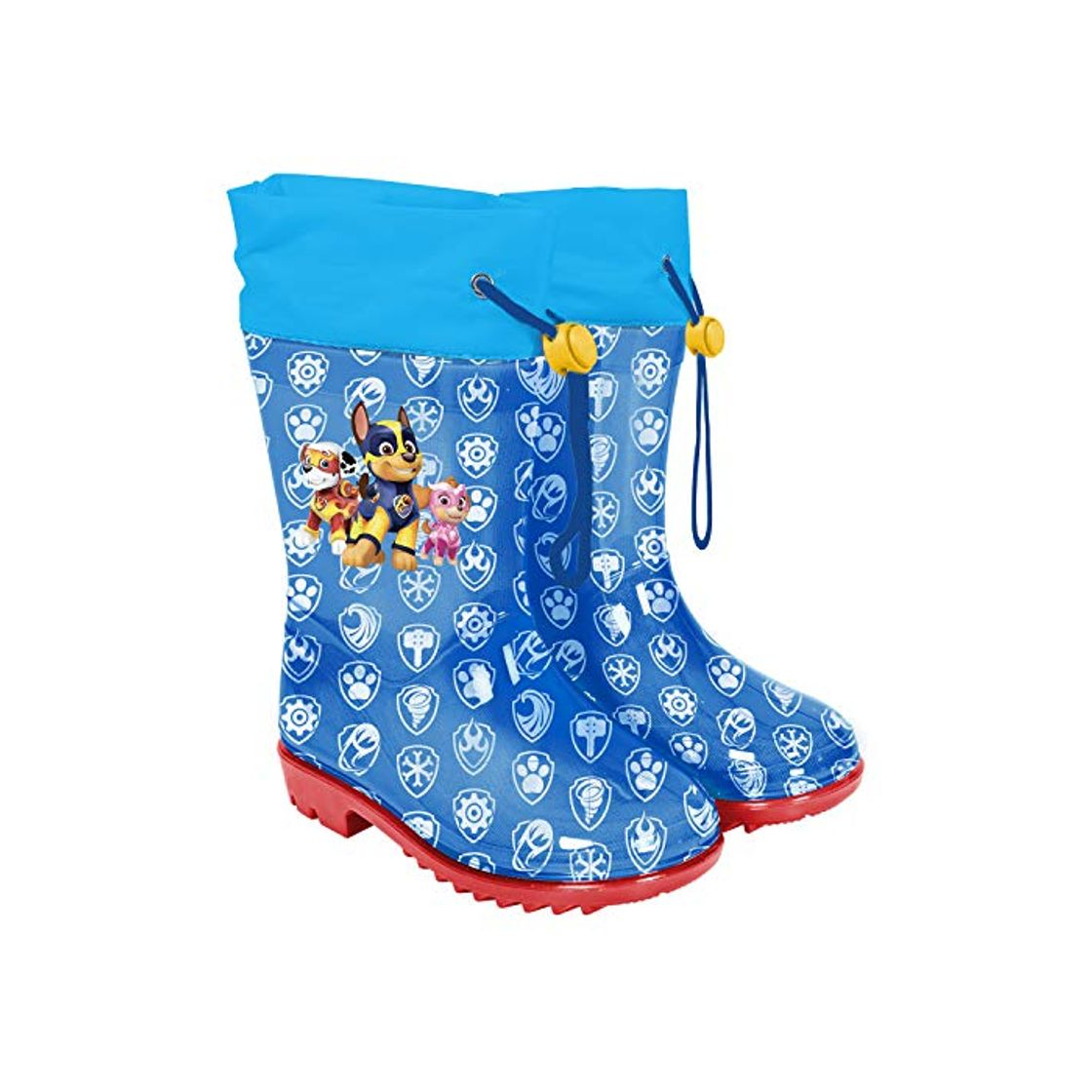 Fashion PERLETTI Botas de Agua Patrulla Canina Niño - Botines Impermeables con Estampado