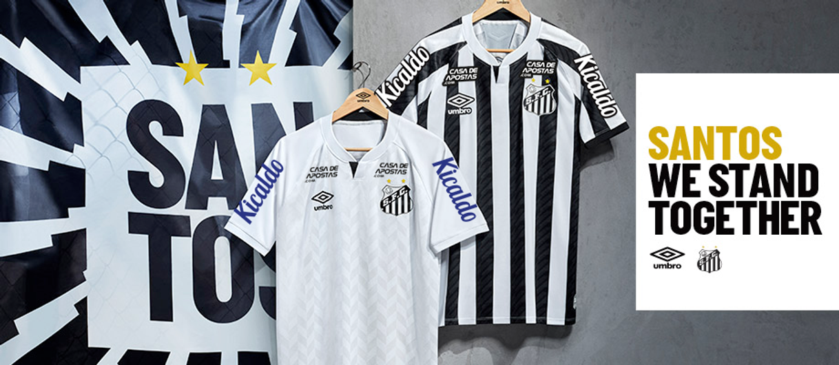 Fashion Camisa do maior do mundo Santos FC