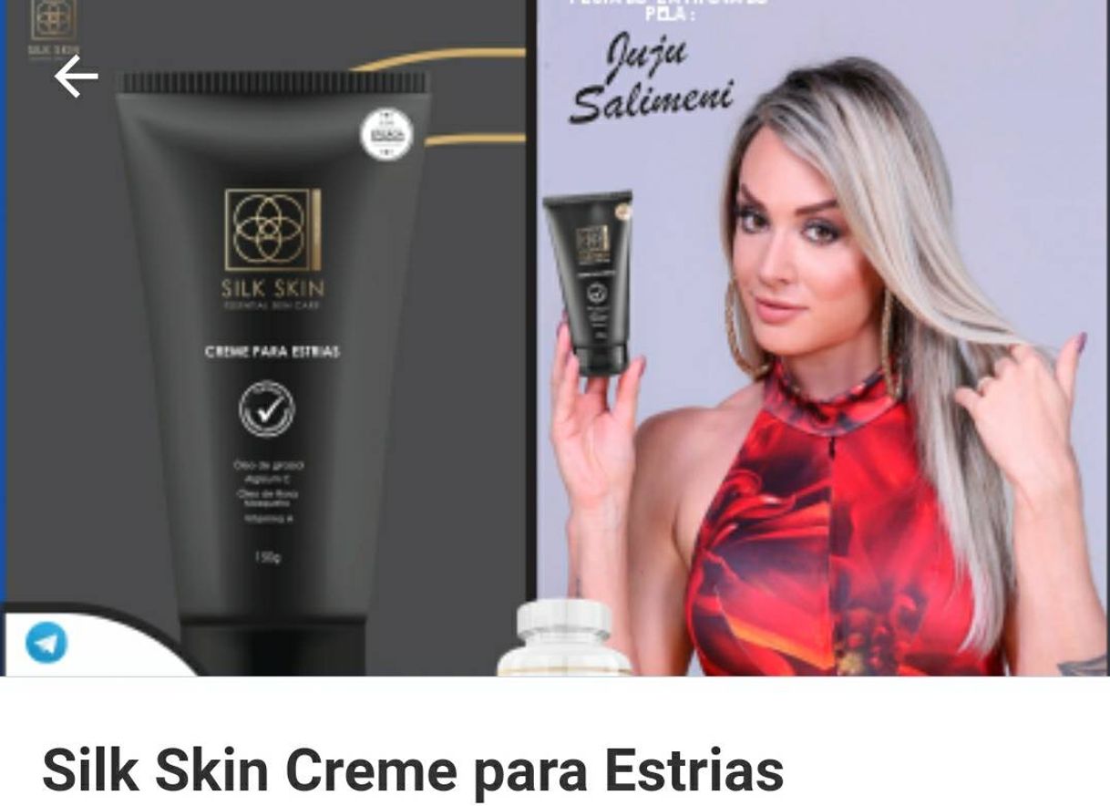 Fashion Silk Skin Care e um produto para ajudar as estrias 