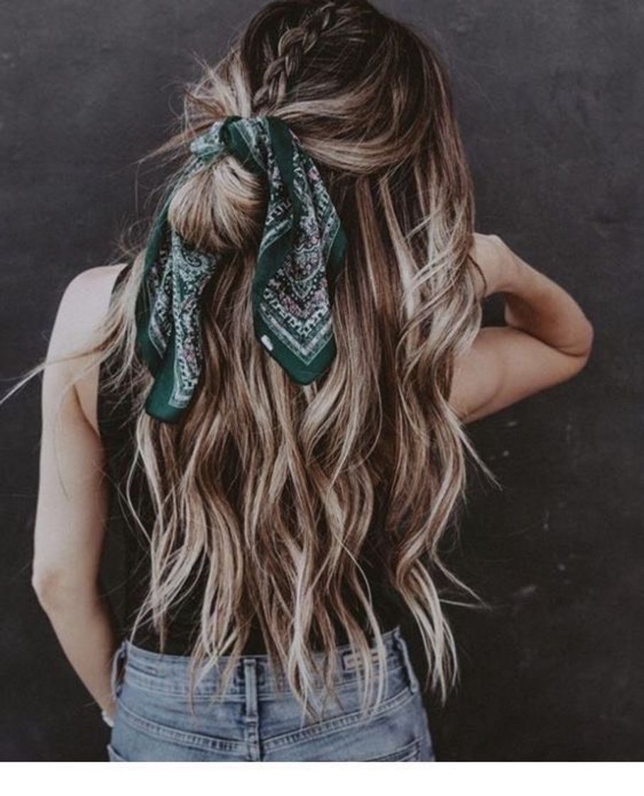 Moda penteado fácil 