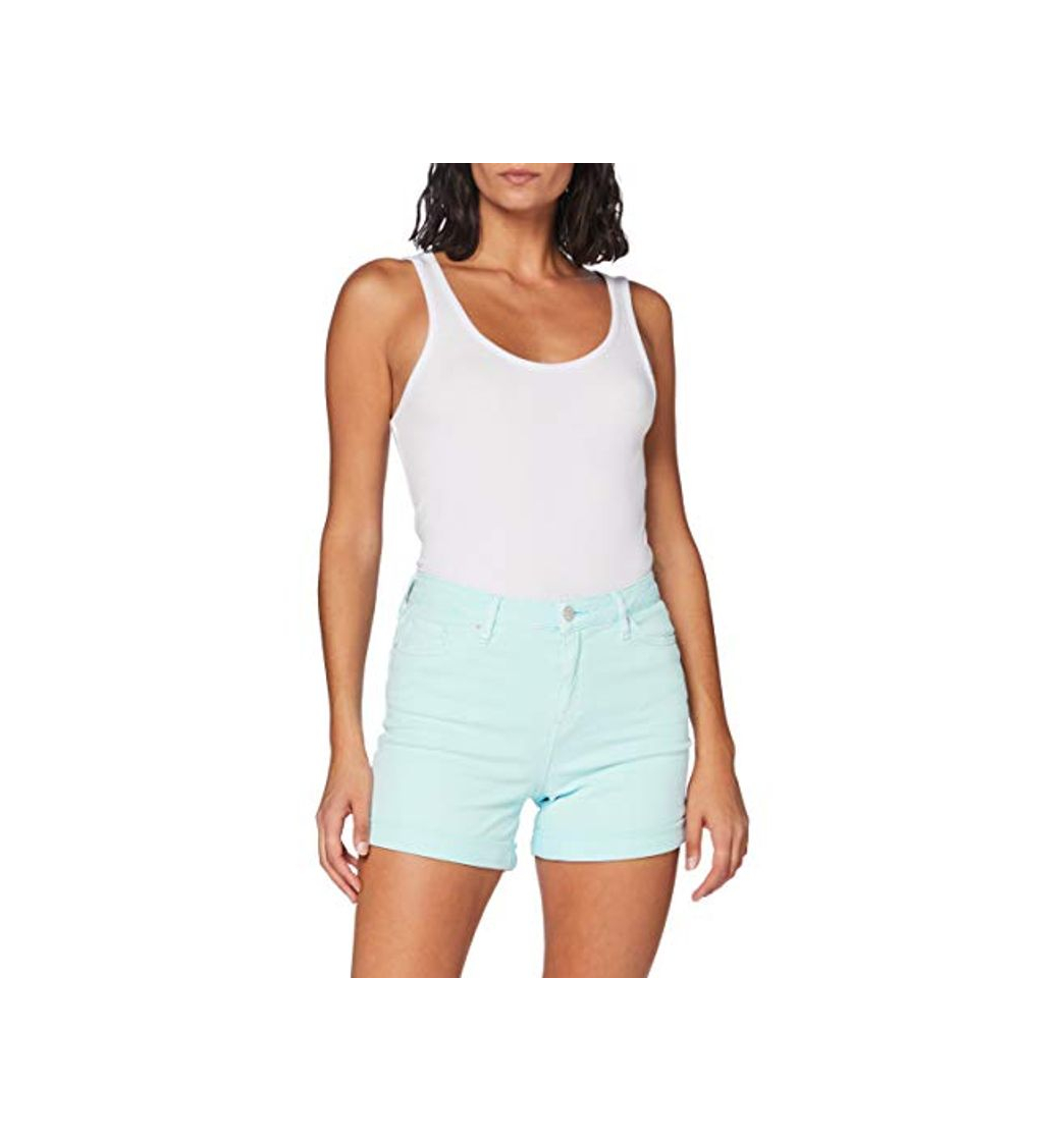 Social Tommy Hilfiger Rome HW Short Hana Vaqueros Straight, Azul