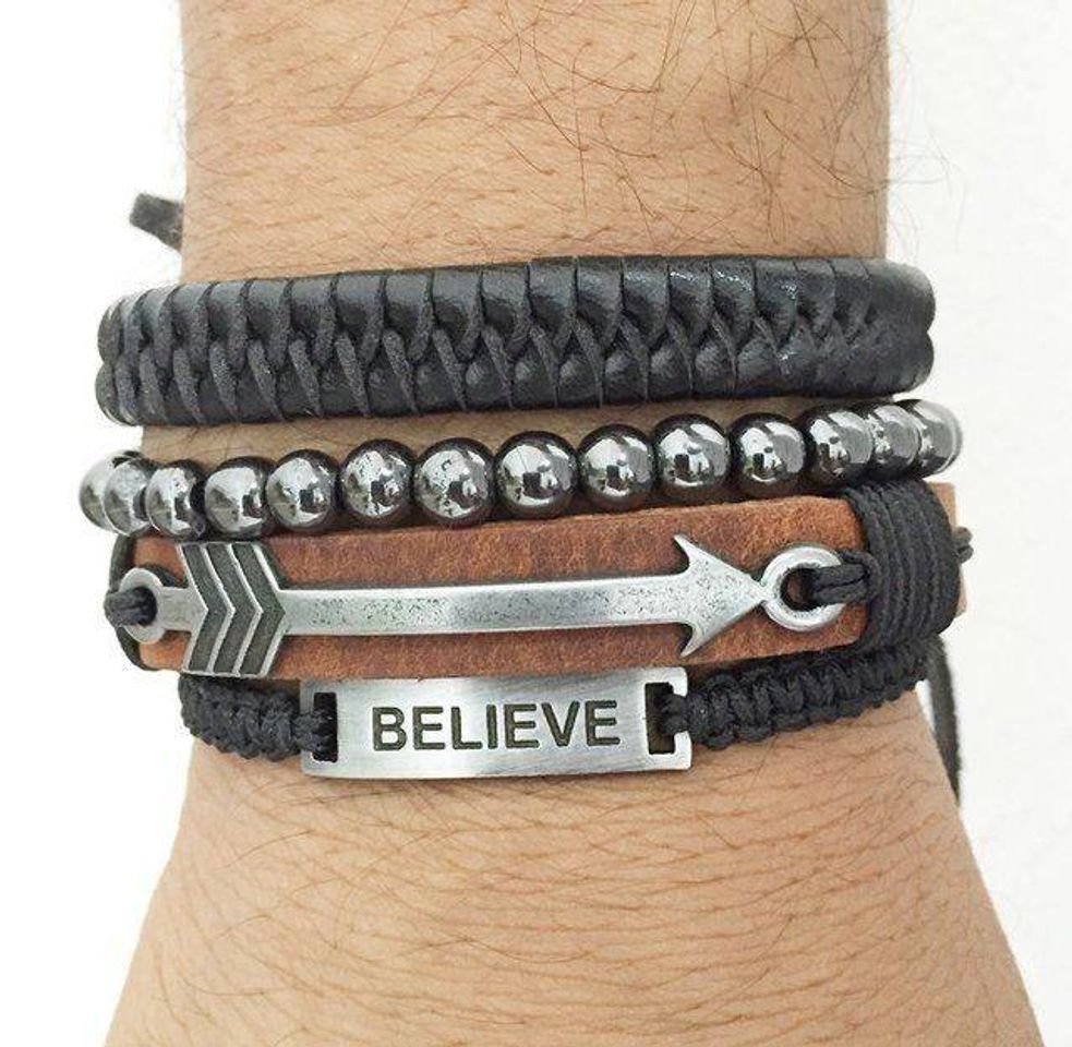 Fashion Pulseira masculina