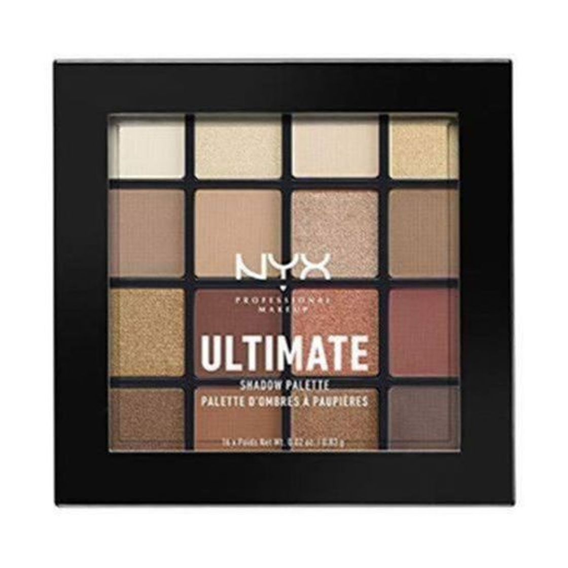 Social NYX Professional Makeup Paleta de sombra de ojos Ultimate Shadow Palette, Pigmentos