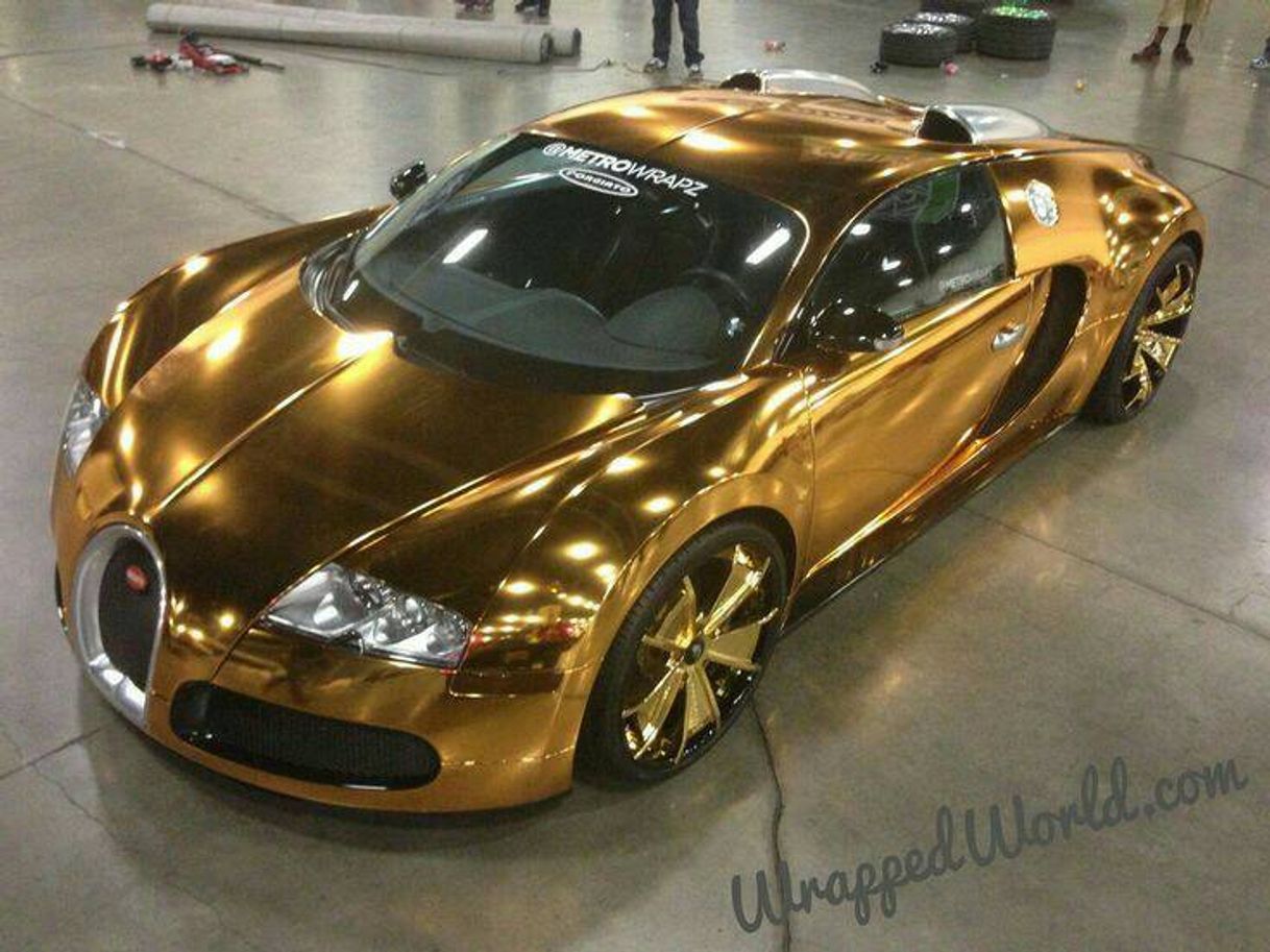 Moda bugatti veyron gold