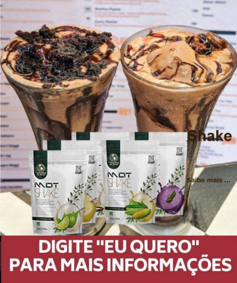 Moda E essa linha  de SHAKE 
Uma gostosura só. 
#Shakes #cha 