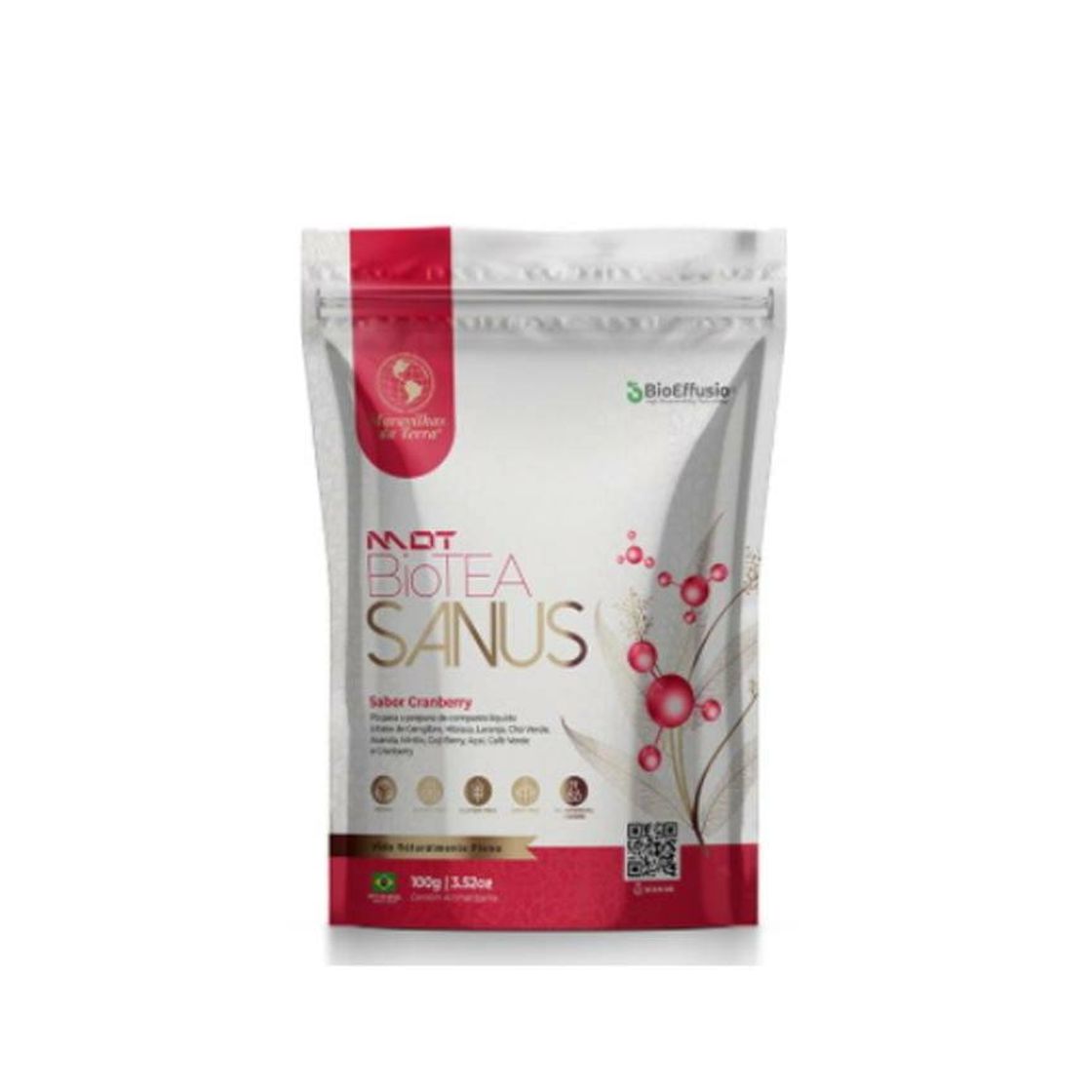 Fashion MDT BioTea Melius - Sabor Cranberry E Guaraná
