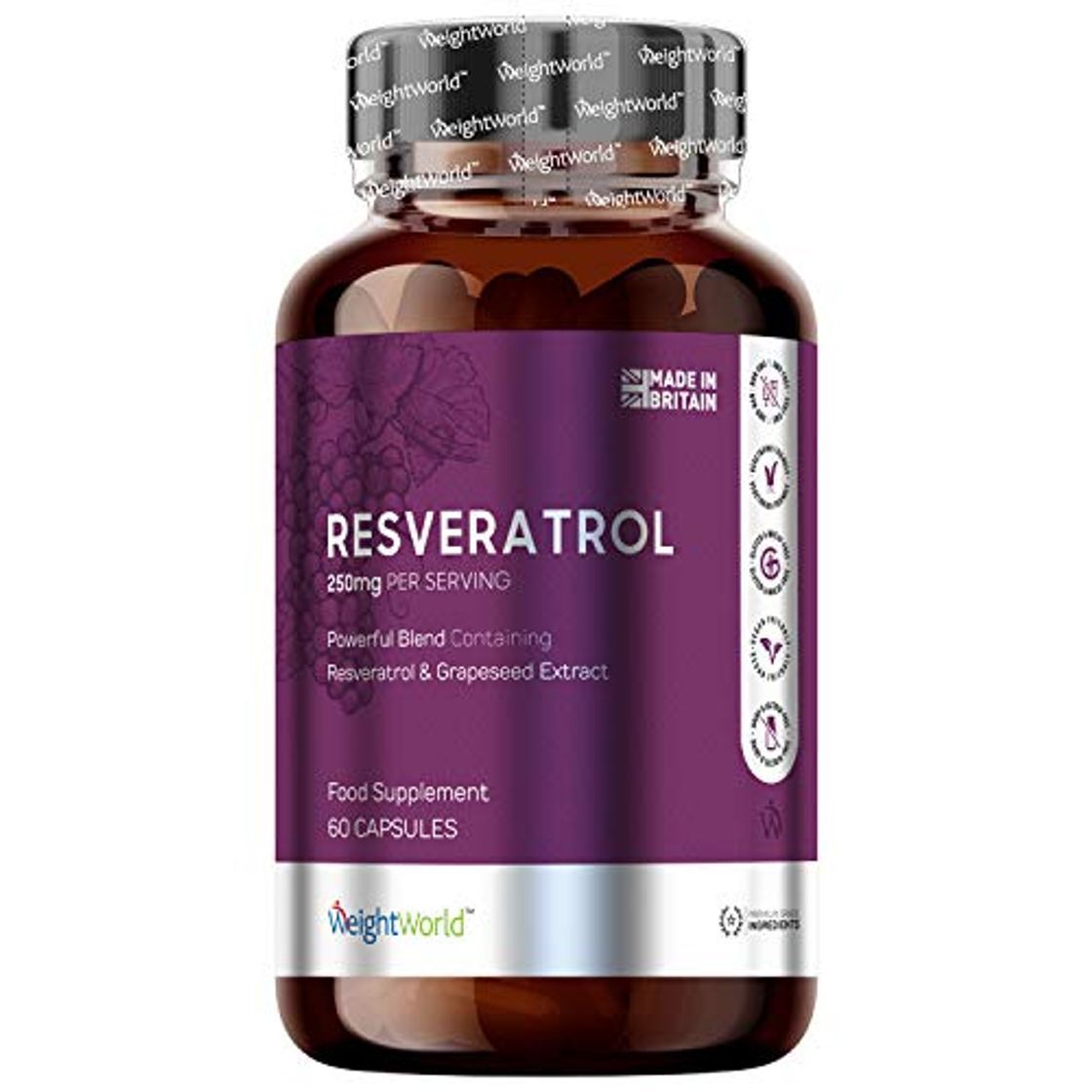 Product Resveratrol Puro en Capsulas