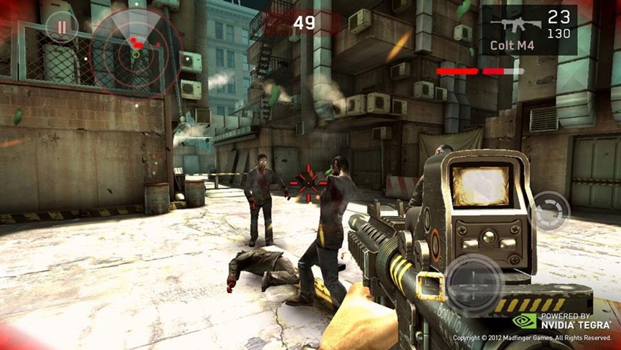 Videogames DEAD TRIGGER para quem procura um jogo offline Nível console