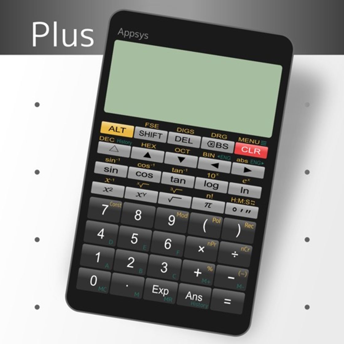 App Panecal Plus Sci. Calculator