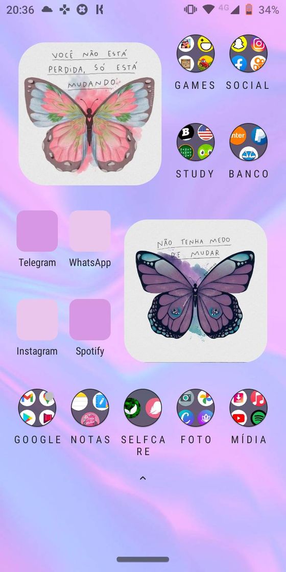 Social HOME SCREEN