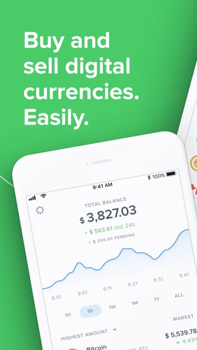 App Uphold: buy and sell Bitcoin