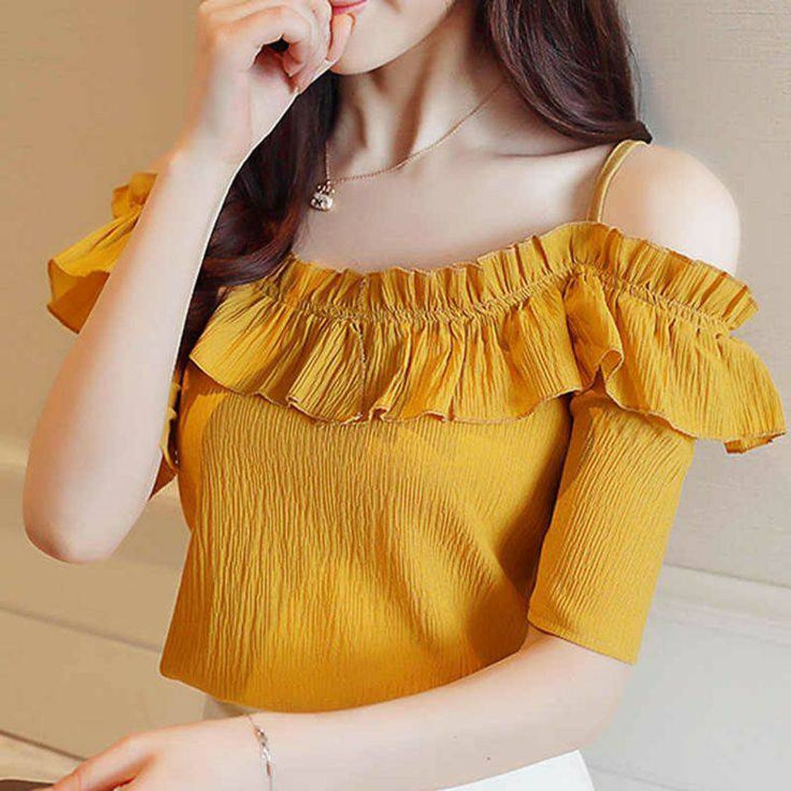 Fashion Blusa Amarela linda demais 🧡