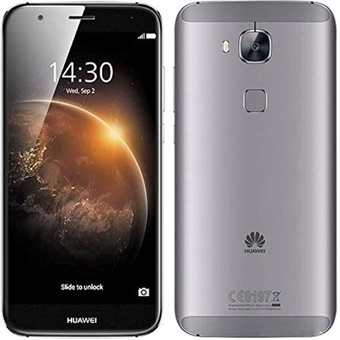 Products Huawei G8 16GB 4G Gris - Smartphone (Single NanoSIM,MicroSD Card Slot, Gris,