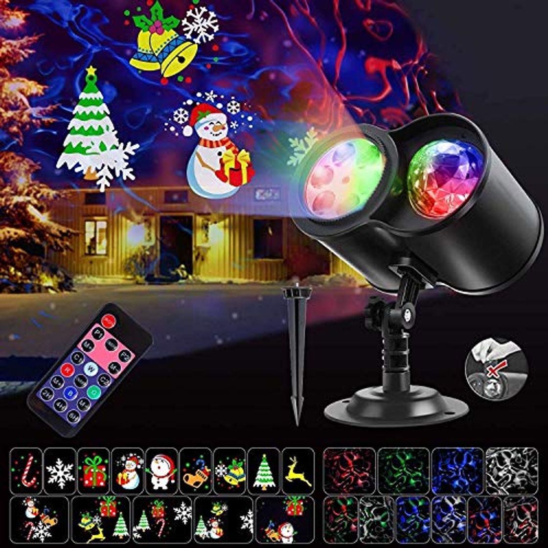 Producto Luces de Proyector de Navidad, SGODDE Luz de Proyector con Luz LED