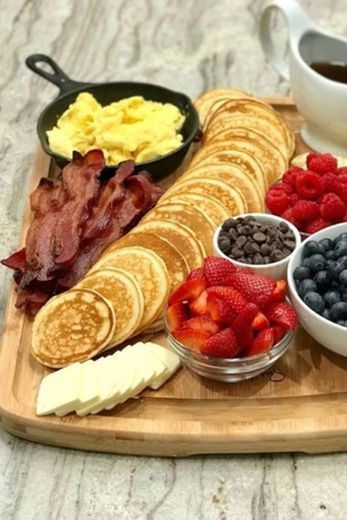 Café da manhã americano 