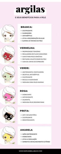 Argila e seus benefícios para a pele  🧖✨