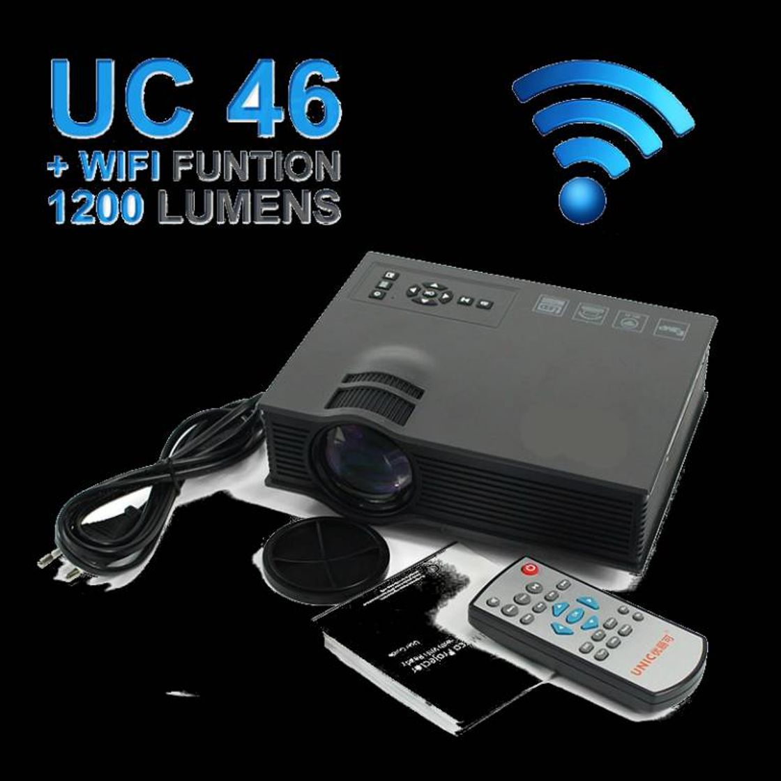 Producto Mini Projetor Uc46 Hdmi 130 Polegadas P